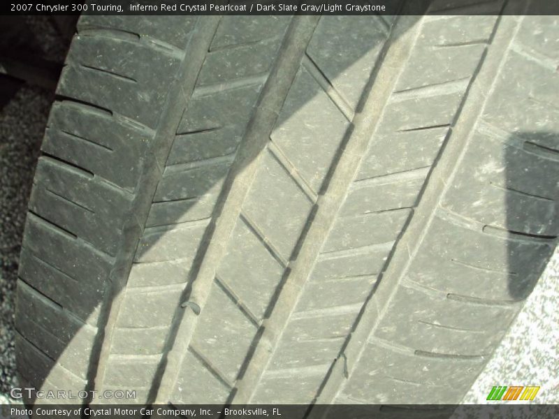 Inferno Red Crystal Pearlcoat / Dark Slate Gray/Light Graystone 2007 Chrysler 300 Touring
