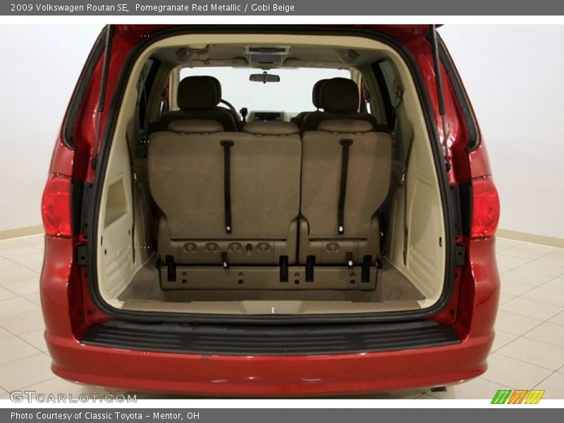 Pomegranate Red Metallic / Gobi Beige 2009 Volkswagen Routan SE