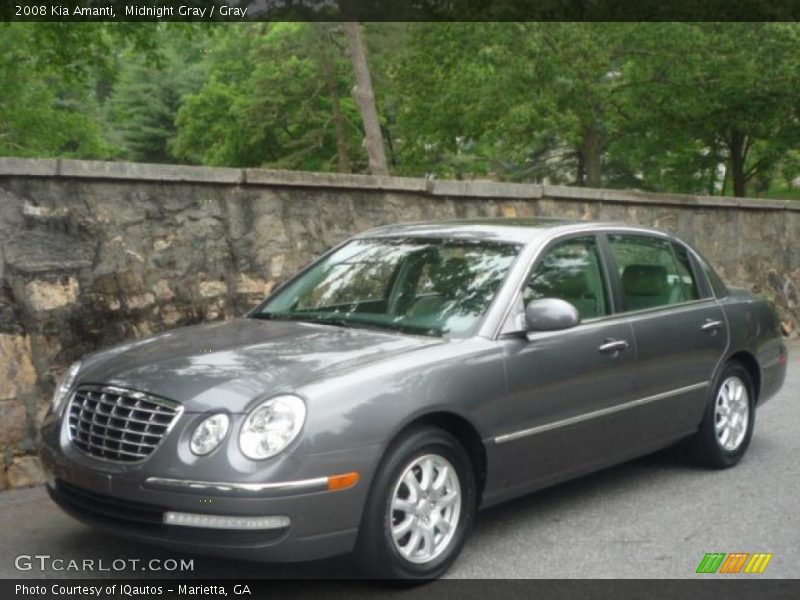 Midnight Gray / Gray 2008 Kia Amanti