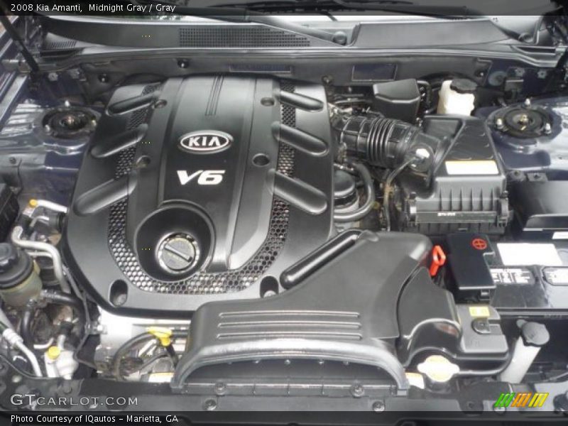 Midnight Gray / Gray 2008 Kia Amanti