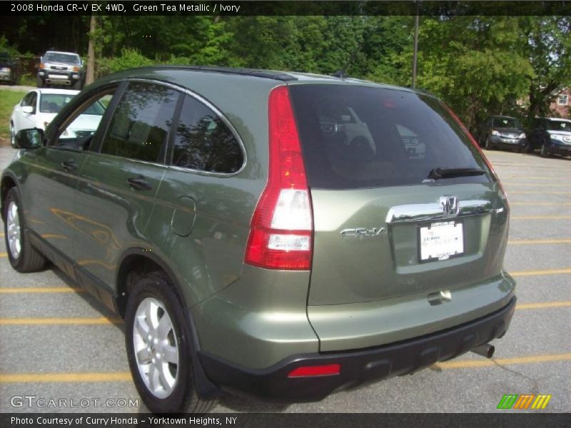 Green Tea Metallic / Ivory 2008 Honda CR-V EX 4WD