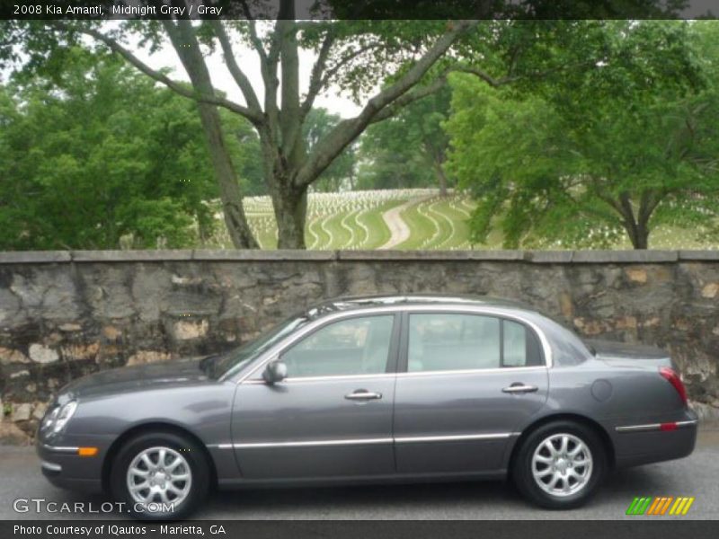 Midnight Gray / Gray 2008 Kia Amanti