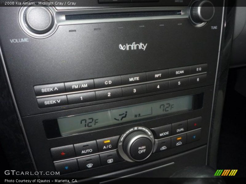 Midnight Gray / Gray 2008 Kia Amanti