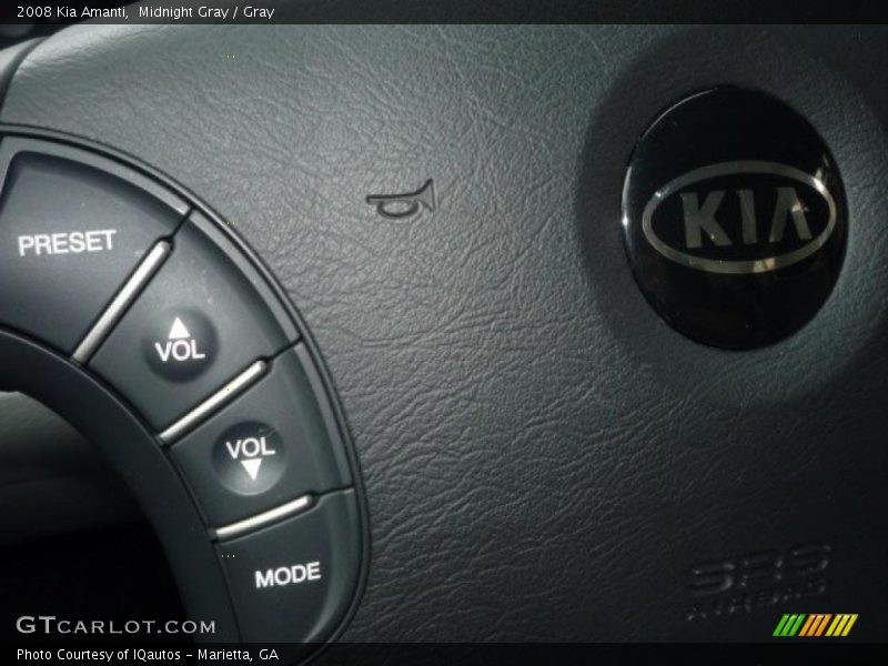 Midnight Gray / Gray 2008 Kia Amanti