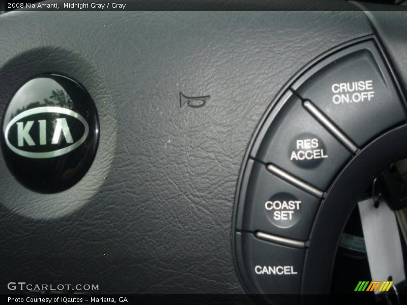 Midnight Gray / Gray 2008 Kia Amanti