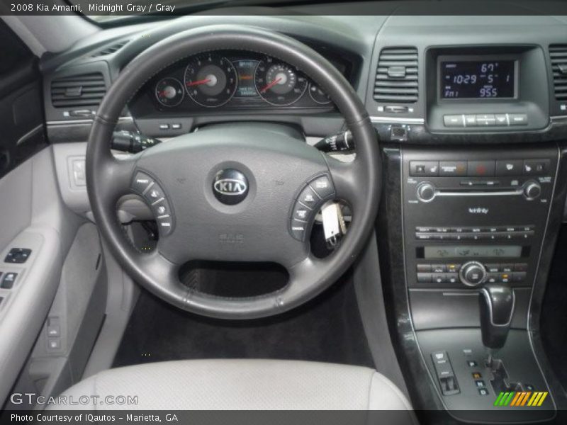 Midnight Gray / Gray 2008 Kia Amanti