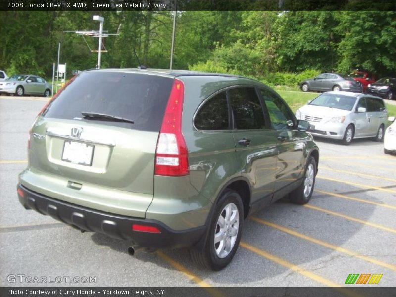 Green Tea Metallic / Ivory 2008 Honda CR-V EX 4WD