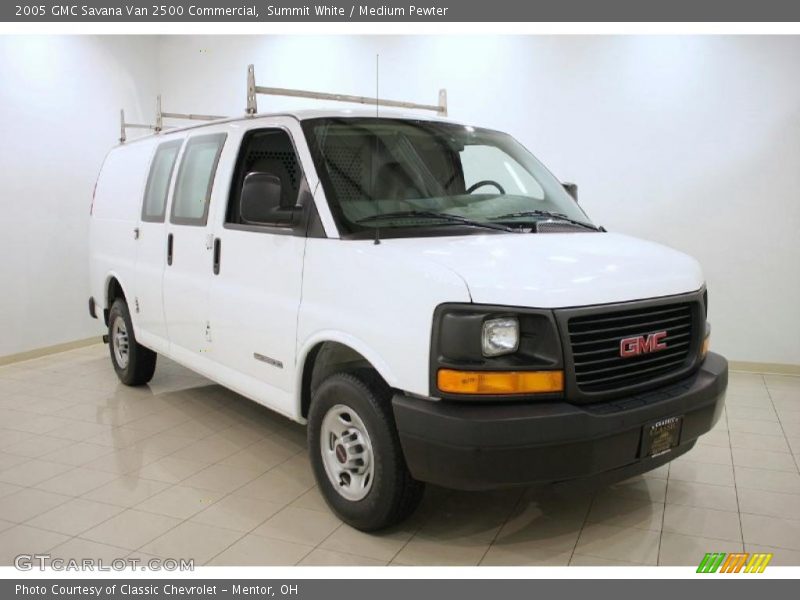 Summit White / Medium Pewter 2005 GMC Savana Van 2500 Commercial