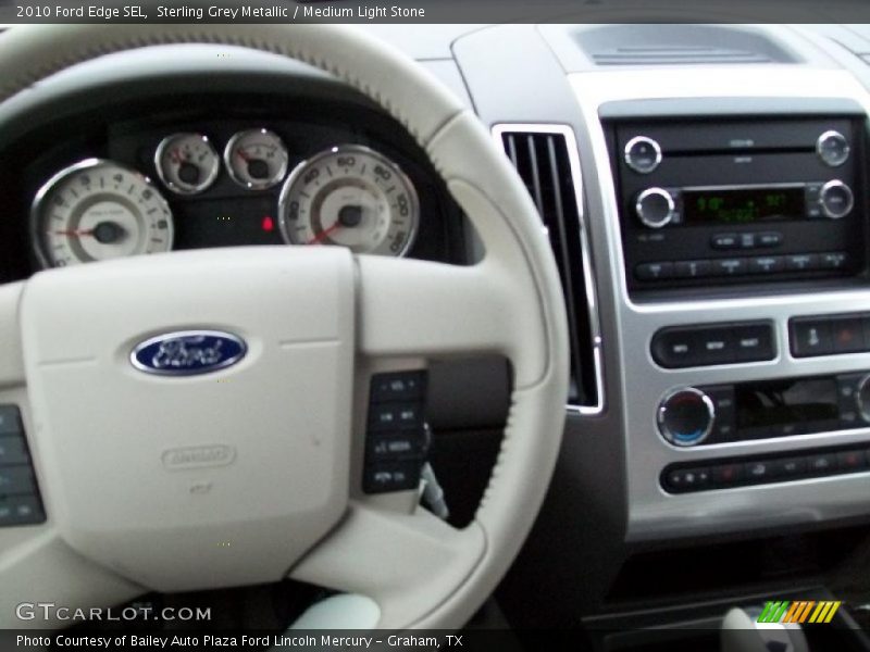 Sterling Grey Metallic / Medium Light Stone 2010 Ford Edge SEL