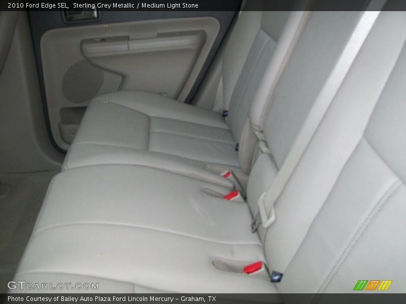 Sterling Grey Metallic / Medium Light Stone 2010 Ford Edge SEL