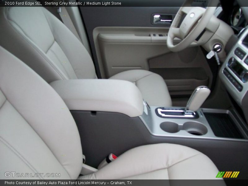 Sterling Grey Metallic / Medium Light Stone 2010 Ford Edge SEL
