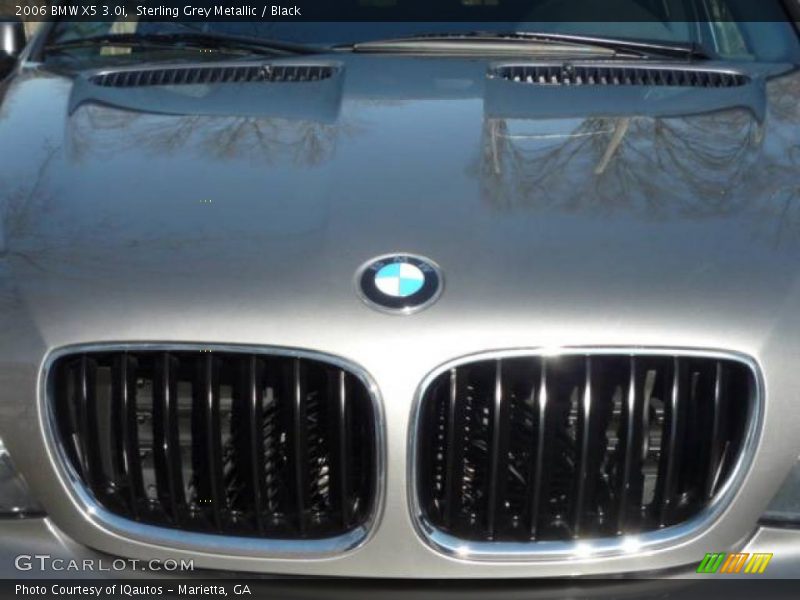 Sterling Grey Metallic / Black 2006 BMW X5 3.0i