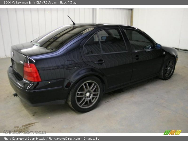Black / Gray 2000 Volkswagen Jetta GLS VR6 Sedan