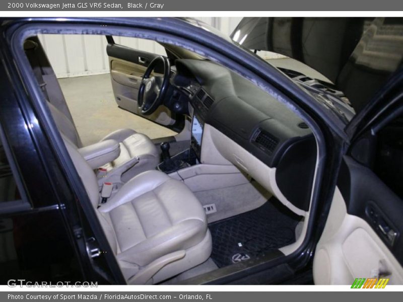 Black / Gray 2000 Volkswagen Jetta GLS VR6 Sedan