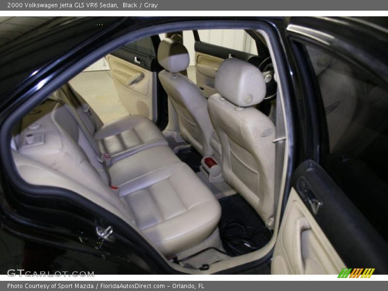 Black / Gray 2000 Volkswagen Jetta GLS VR6 Sedan