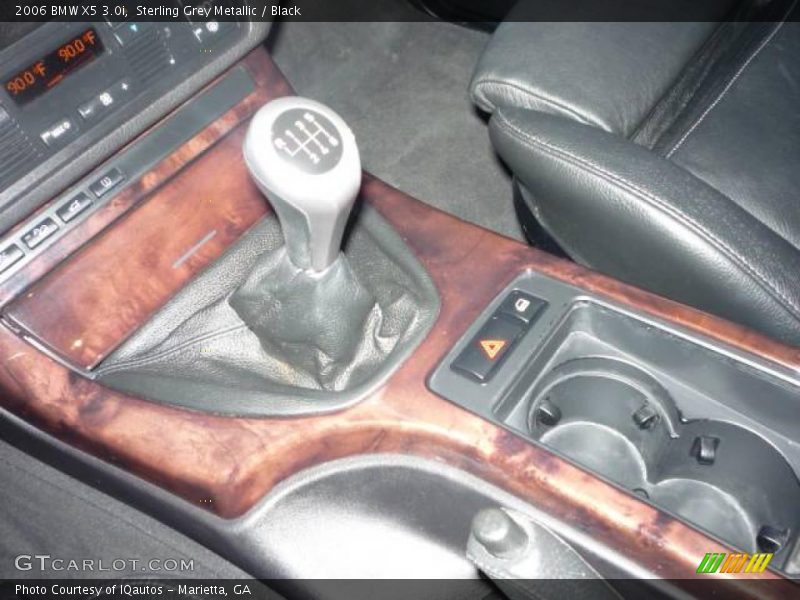 Sterling Grey Metallic / Black 2006 BMW X5 3.0i