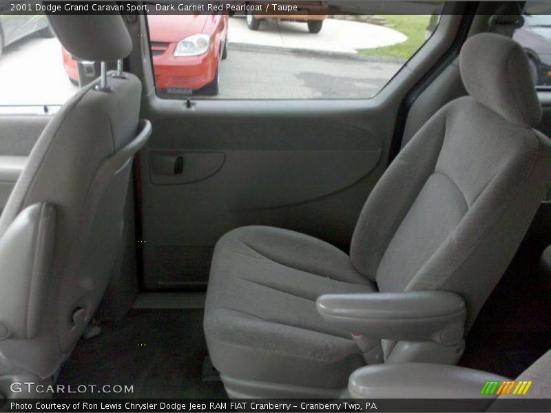 Dark Garnet Red Pearlcoat / Taupe 2001 Dodge Grand Caravan Sport