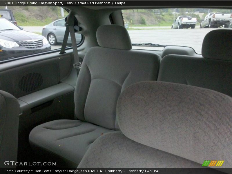 Dark Garnet Red Pearlcoat / Taupe 2001 Dodge Grand Caravan Sport