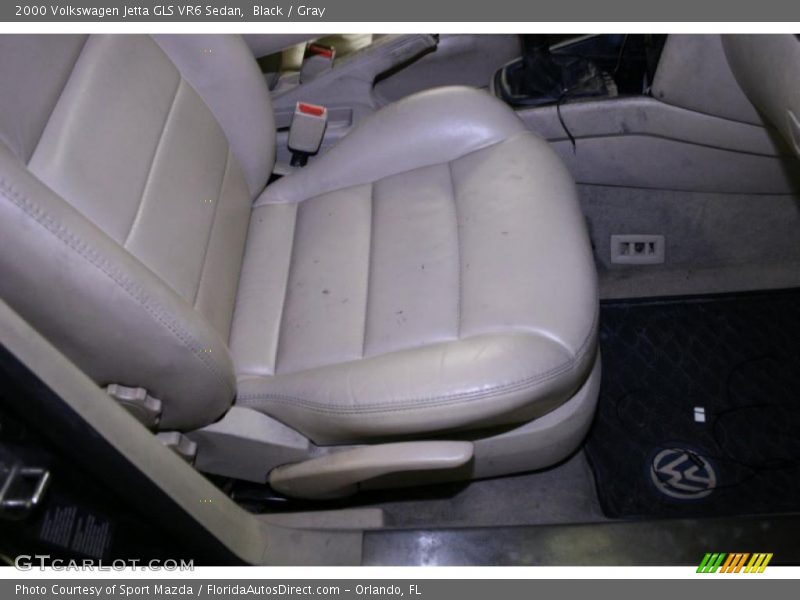 Black / Gray 2000 Volkswagen Jetta GLS VR6 Sedan