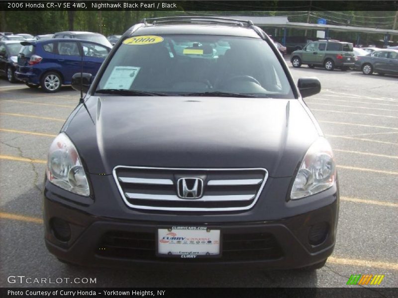 Nighthawk Black Pearl / Black 2006 Honda CR-V SE 4WD