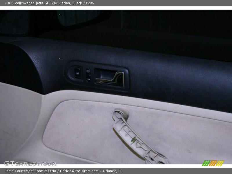Black / Gray 2000 Volkswagen Jetta GLS VR6 Sedan