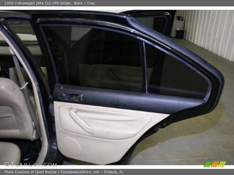 Black / Gray 2000 Volkswagen Jetta GLS VR6 Sedan