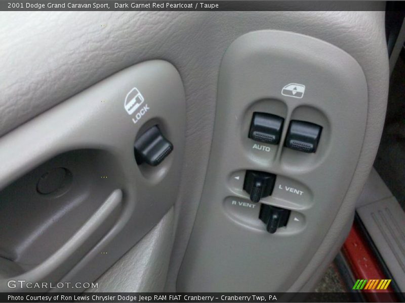 Dark Garnet Red Pearlcoat / Taupe 2001 Dodge Grand Caravan Sport