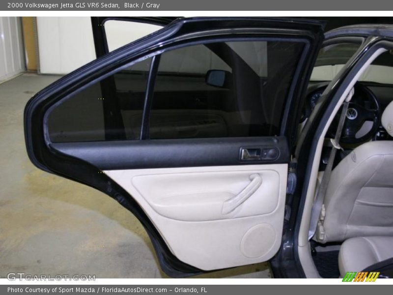 Black / Gray 2000 Volkswagen Jetta GLS VR6 Sedan