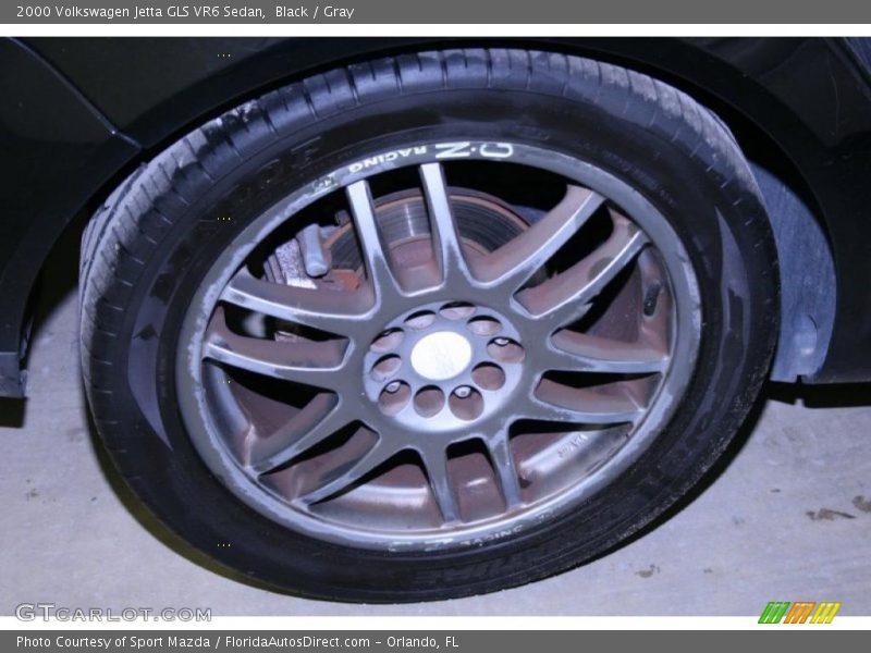 Black / Gray 2000 Volkswagen Jetta GLS VR6 Sedan