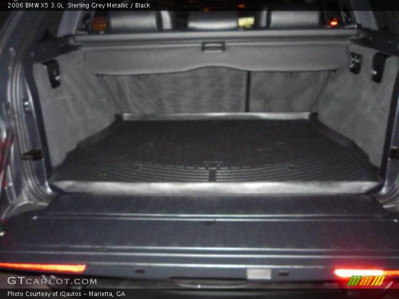 Sterling Grey Metallic / Black 2006 BMW X5 3.0i