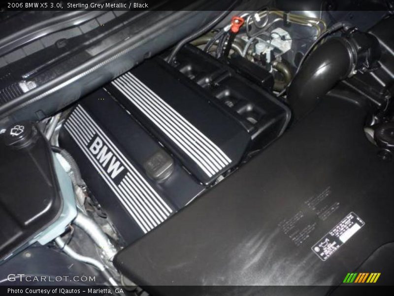 Sterling Grey Metallic / Black 2006 BMW X5 3.0i