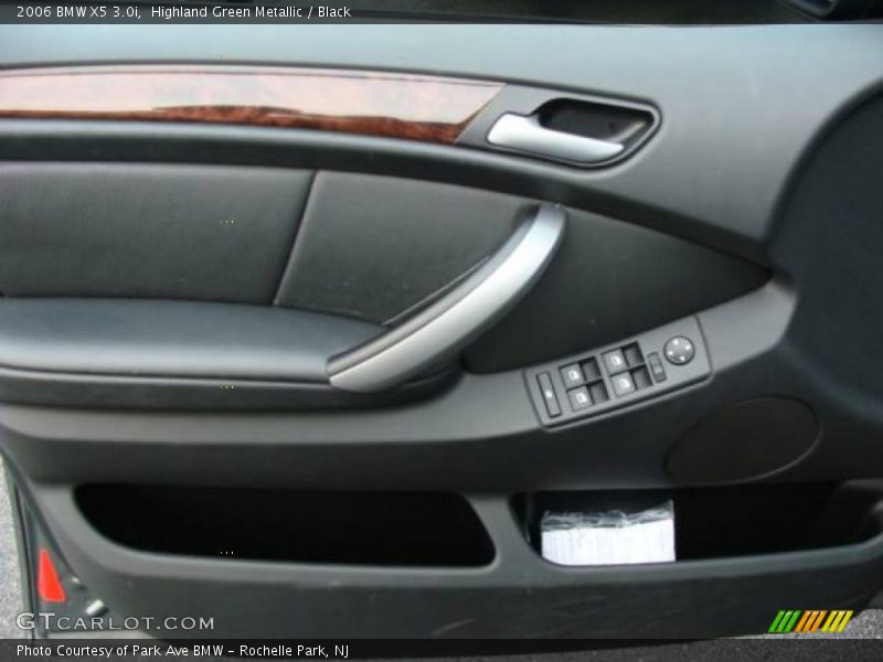 Highland Green Metallic / Black 2006 BMW X5 3.0i