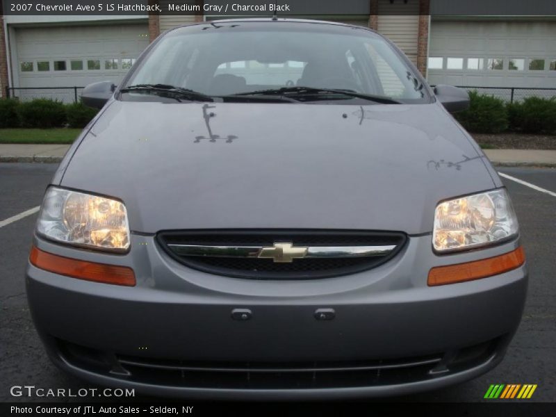 Medium Gray / Charcoal Black 2007 Chevrolet Aveo 5 LS Hatchback