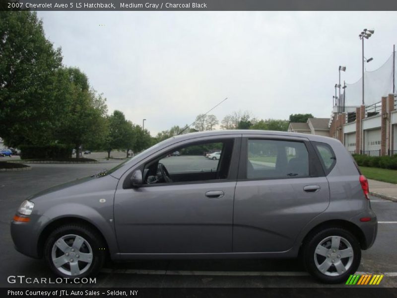 Medium Gray / Charcoal Black 2007 Chevrolet Aveo 5 LS Hatchback