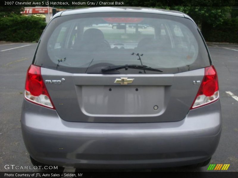 Medium Gray / Charcoal Black 2007 Chevrolet Aveo 5 LS Hatchback