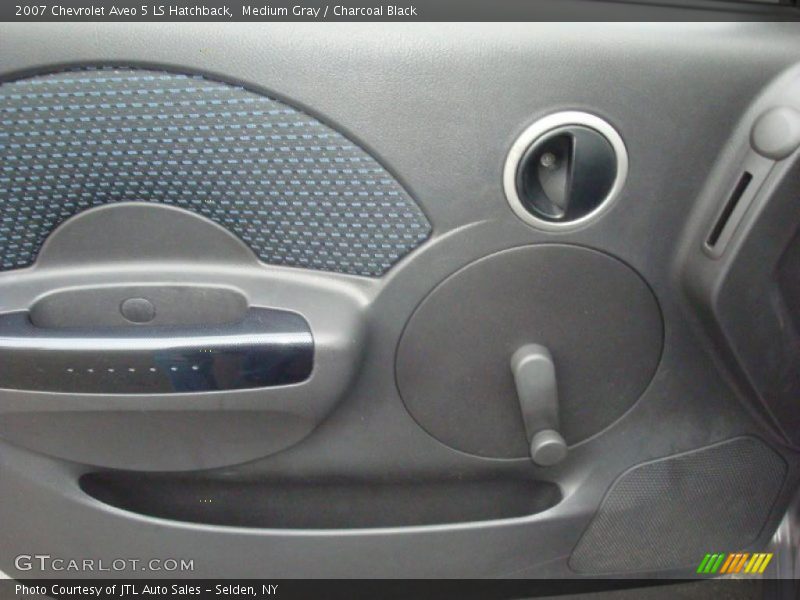 Medium Gray / Charcoal Black 2007 Chevrolet Aveo 5 LS Hatchback