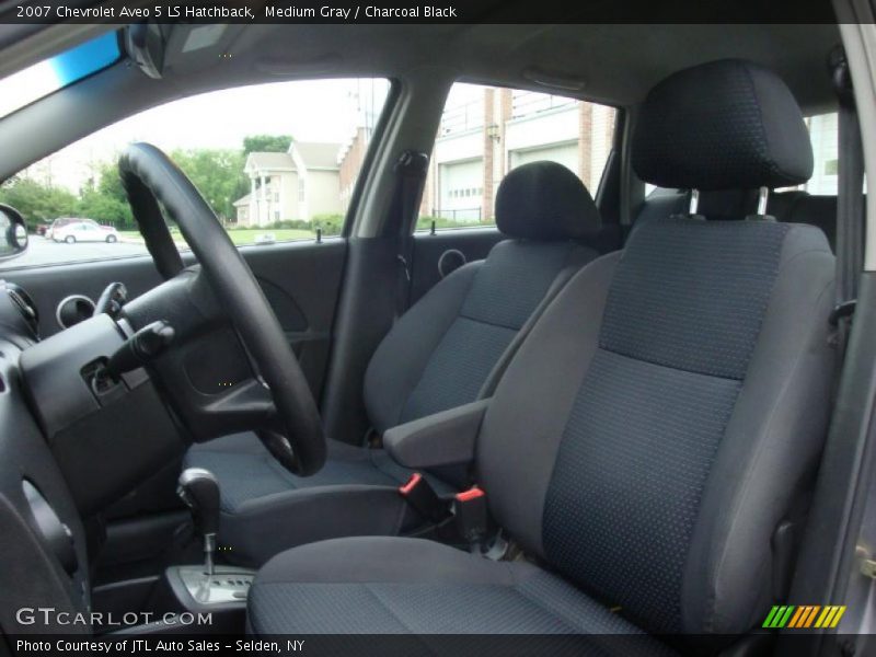 Medium Gray / Charcoal Black 2007 Chevrolet Aveo 5 LS Hatchback
