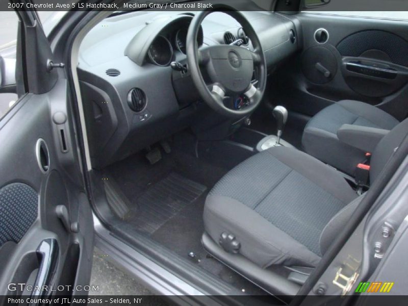 Medium Gray / Charcoal Black 2007 Chevrolet Aveo 5 LS Hatchback