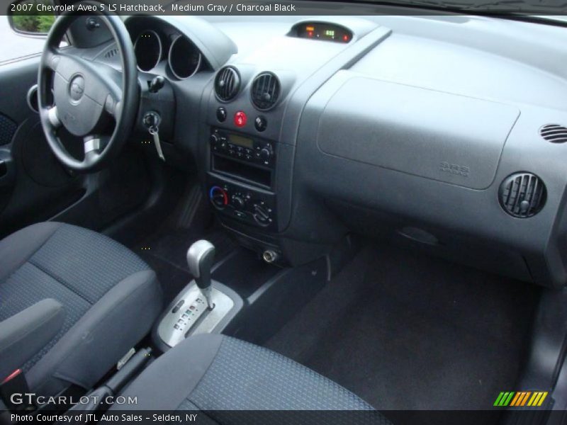 Medium Gray / Charcoal Black 2007 Chevrolet Aveo 5 LS Hatchback