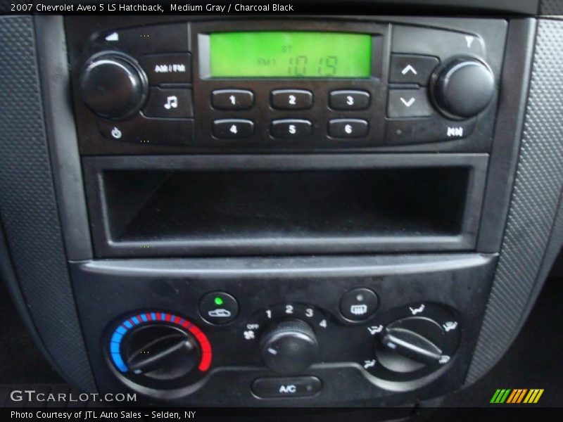 Medium Gray / Charcoal Black 2007 Chevrolet Aveo 5 LS Hatchback