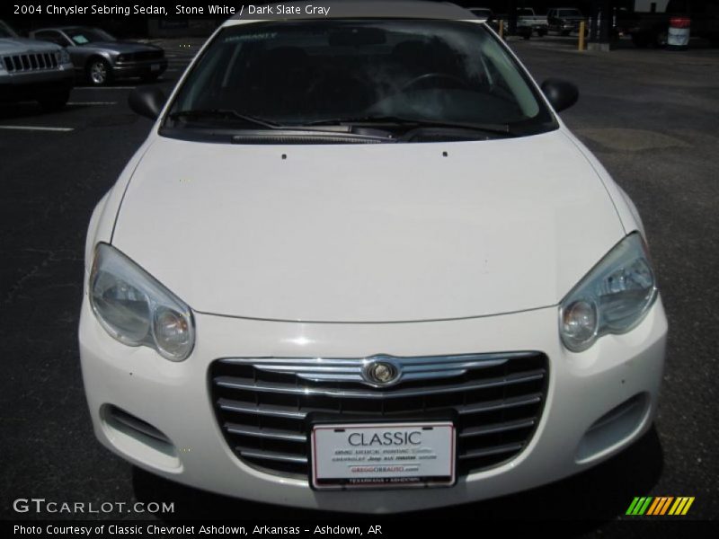 Stone White / Dark Slate Gray 2004 Chrysler Sebring Sedan