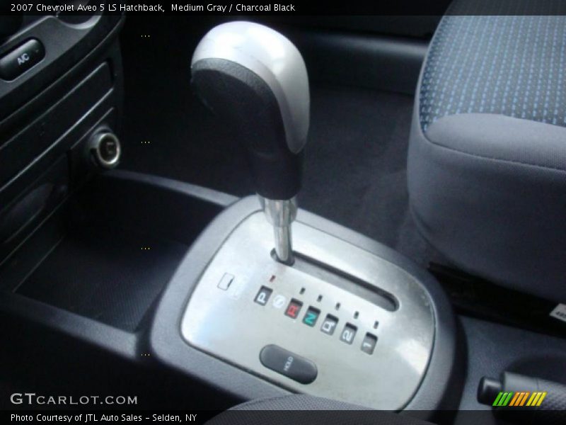 Medium Gray / Charcoal Black 2007 Chevrolet Aveo 5 LS Hatchback