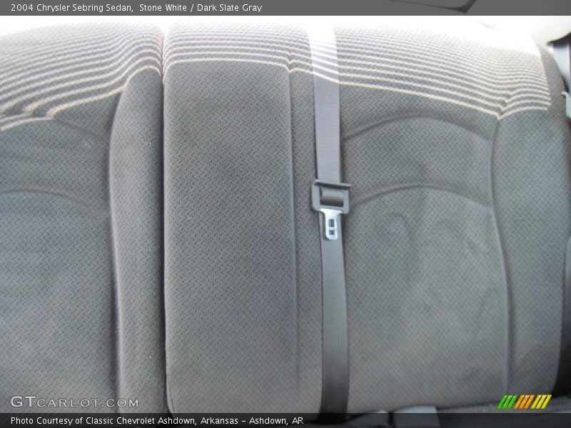 Stone White / Dark Slate Gray 2004 Chrysler Sebring Sedan