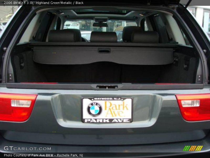 Highland Green Metallic / Black 2006 BMW X5 3.0i