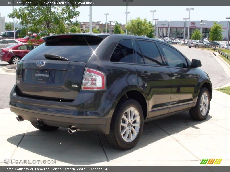 Pewter Metallic / Charcoal Black 2007 Ford Edge SEL