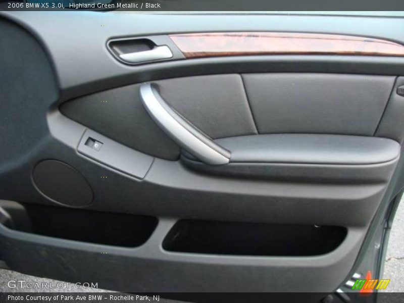 Highland Green Metallic / Black 2006 BMW X5 3.0i
