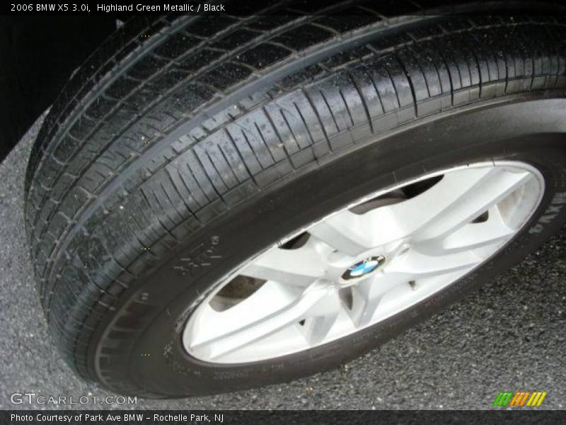 Highland Green Metallic / Black 2006 BMW X5 3.0i