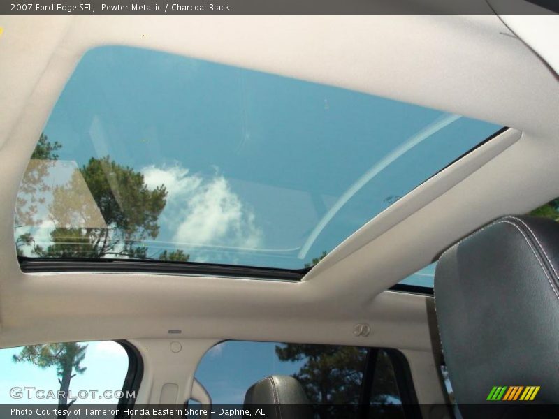 Pewter Metallic / Charcoal Black 2007 Ford Edge SEL