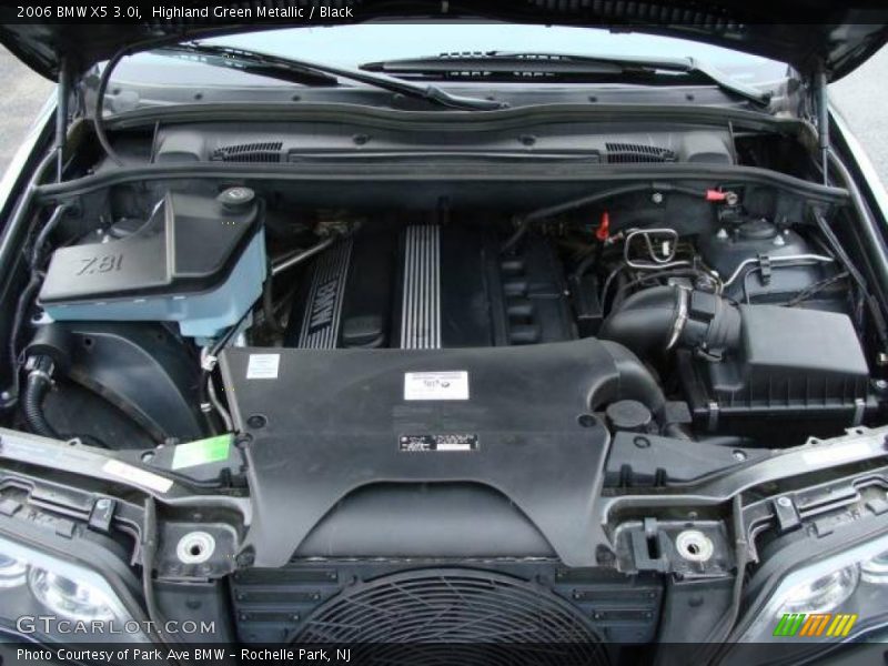 Highland Green Metallic / Black 2006 BMW X5 3.0i