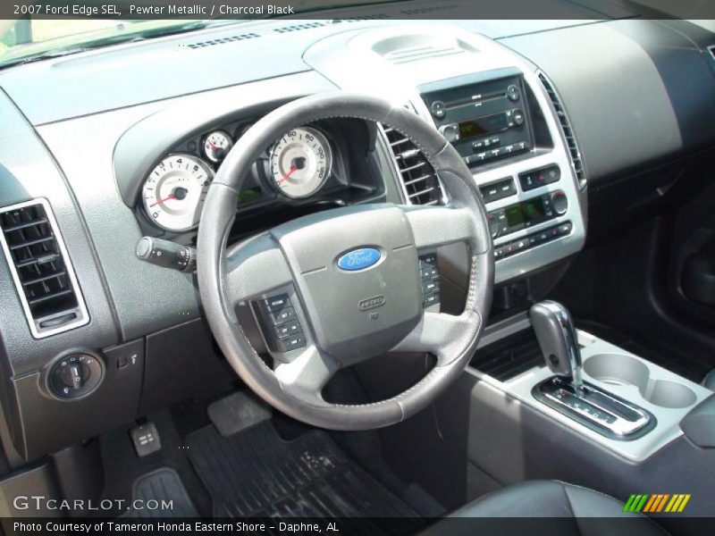 Pewter Metallic / Charcoal Black 2007 Ford Edge SEL